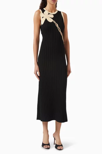 Regina Midi Dress in Knit