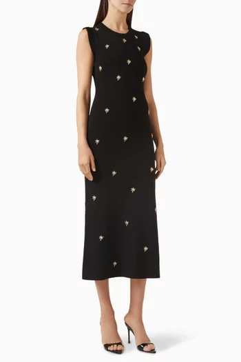 Ressi Open-back Midi Dress