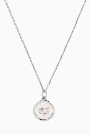 Coin Short Pendant Necklace
