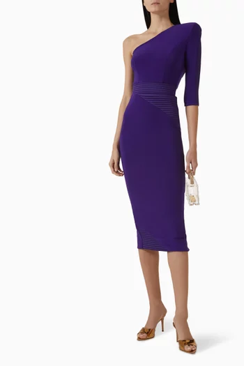 You and I Midi Dress in Stretch Jersey