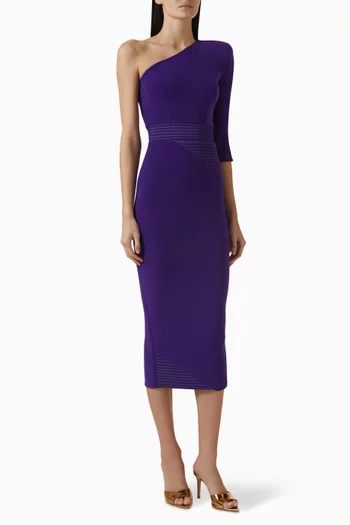 You and I Midi Dress in Stretch Jersey