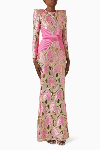 Pomme D'amour Gown in Lace