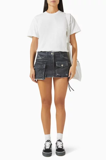 x Papergirl x Vans Logo T-shirt in Cotton