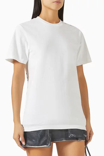 x Papergirl x Vans Logo T-shirt in Cotton