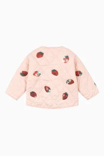 Strawberry Embroidered Jacket