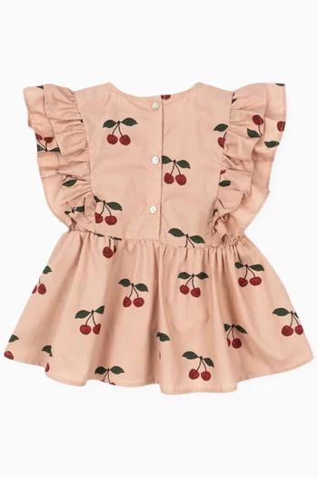 Verbena Cherry Top in Organic Cotton