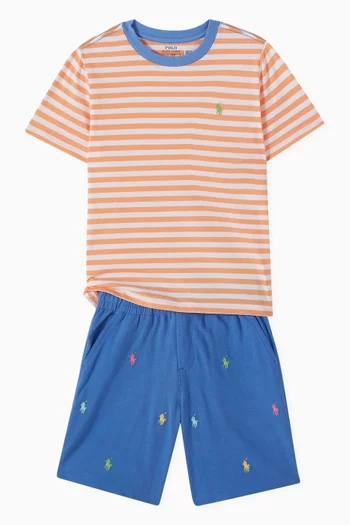 Polo Pony Shorts in Cotton