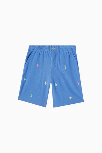 Polo Pony Shorts in Cotton