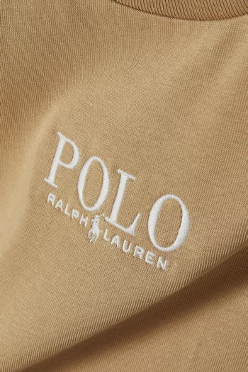Polo Logo Graphic T-shirt in Cotton