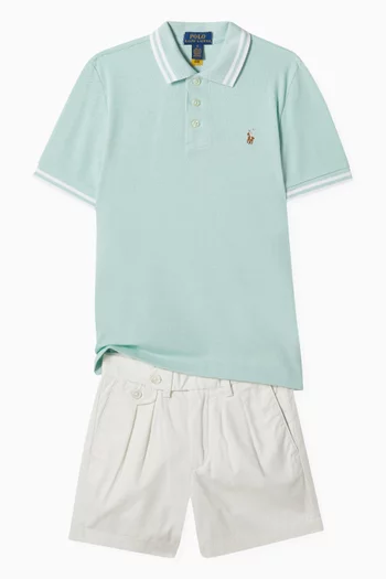 Polo Pony Shirt in Pique-knit
