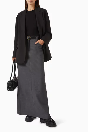 Bea Oversized Blazer in Suiting Fabric