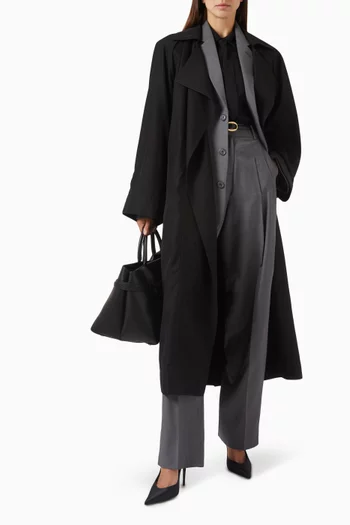 Gelso Pleated Pants in Suiting Fabric