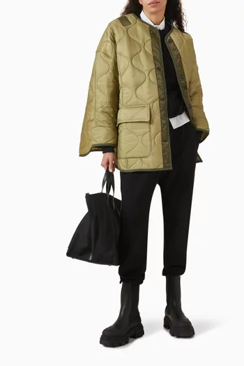 Teddy Oversized Quilted Jacket