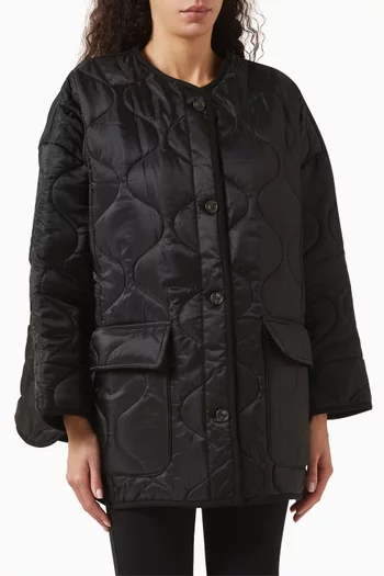 Teddy Oversized Quilted Jacket