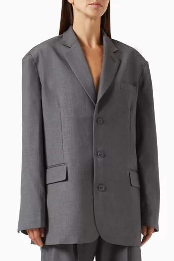 Gelso Oversized Blazer in Suiting Fabric
