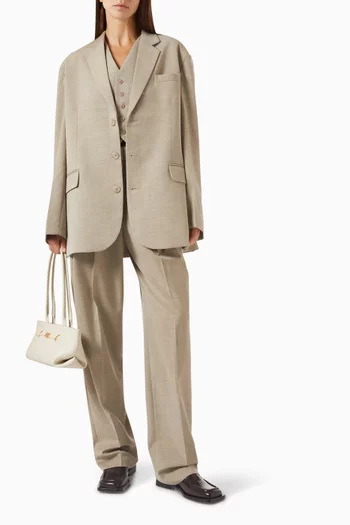 Gelso Oversized Blazer in Suiting Fabric