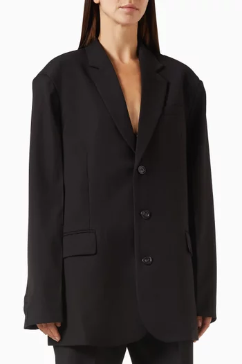 Gelso Oversized Blazer in Suiting Fabric