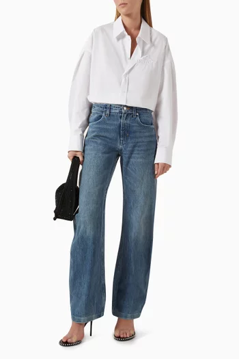 Oversized Shirt in Cotton
