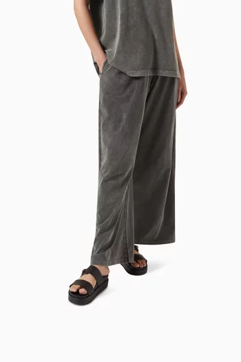 Latria 2Flatform Sandals in Leather