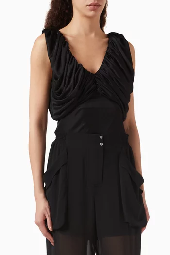 Beccafico Ruched Bodysuit