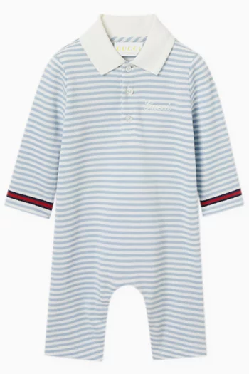 Embroidered Pyjama in Cotton