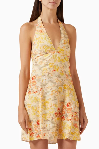 Mira Mini Dress in Rayon