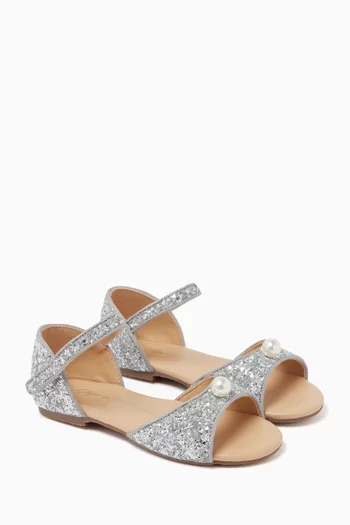 Mila Sandals in Glitter