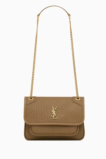 Mini Niki Crossbody Bag in Leather
