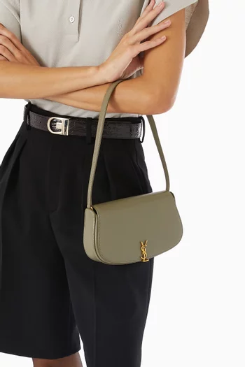 Mini Voltaire Shoulder Bag in Calfskin