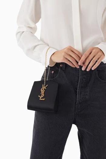 Mini Bracelet Evening Bag in Satin