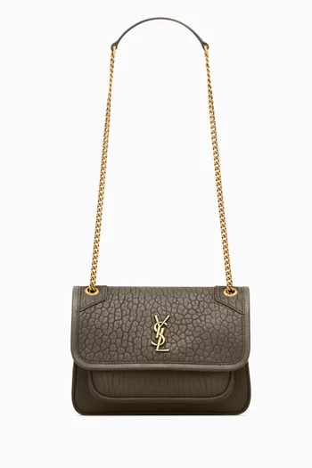 Mini Niki Crossbody Bag in Leather