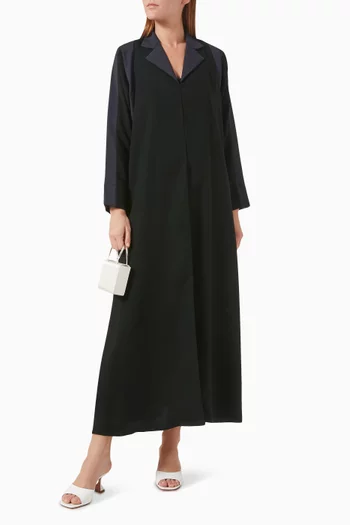 Two-tone Coat Abaya