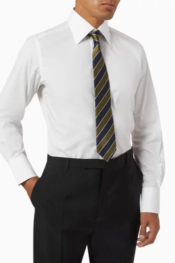 Striped Tie in Silk