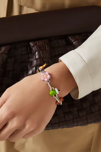 x Ounass Exclusive Charm Bracelet Set 4 in Sterling Silver