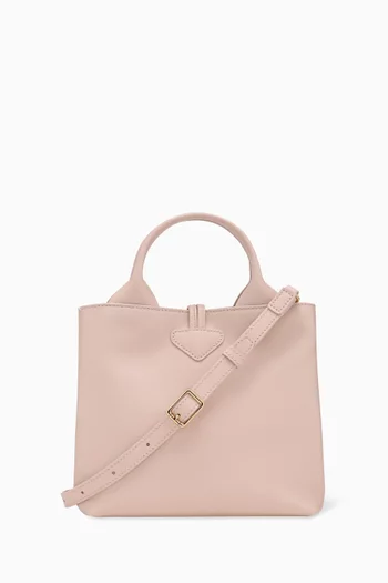Small Le Roseau Tote Bag in Leather