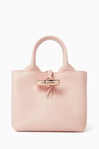 XS Le Roseau Tote Bag in Calfskin Leather