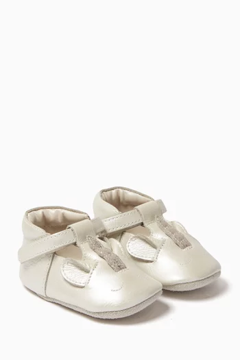 Blinc Unicorn Shoes in Metallic Leather