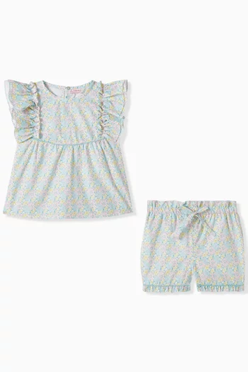 Floral Oria Set in Cotton