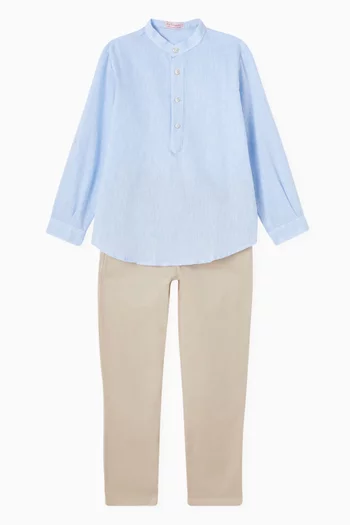 Jazmin Shirt in Cotton-linen