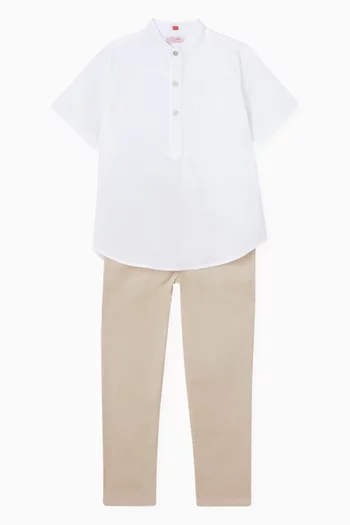 Elio Chino Pants in Cotton