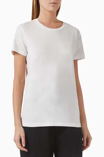 Logo-patch T-shirt in Cotton-jersey