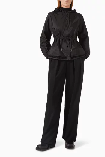 Rochebonne Hooded Jacket in Taffeta
