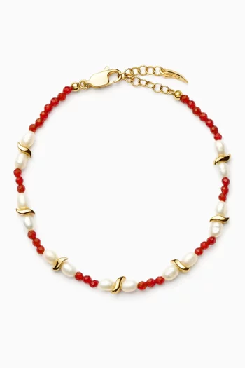 Savi Seed Pearl Beaded Bracelet