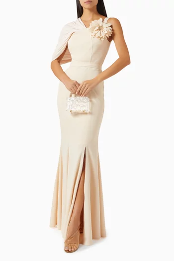 One-shoulder Maxi Dress