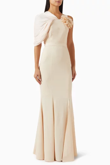 One-shoulder Maxi Dress