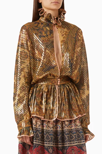 Pekin Shirt in Silk Blend