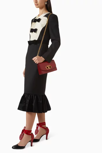 Small Vain Shoulder Bag in Shiny Calfskin