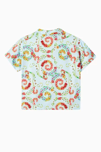 Barocco Floral Informal Shirt