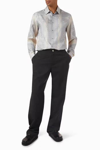 La Coupe Des Dieux Shirt in Silk