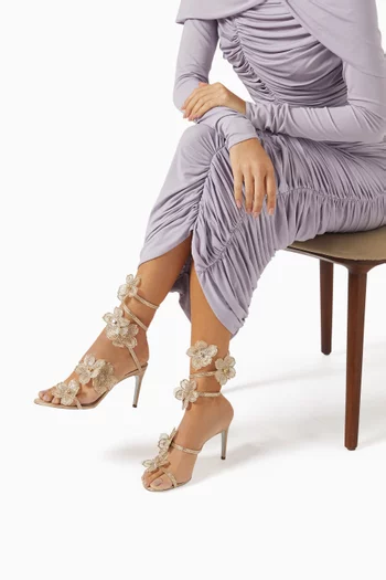 Floriane 105 Sandals in Leather